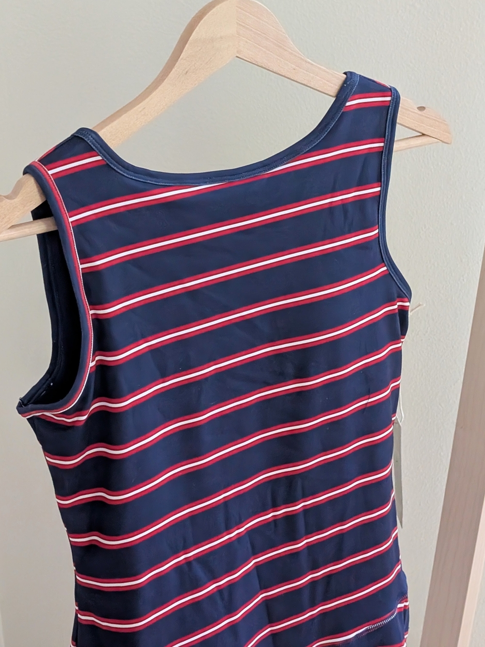 ✨SOLD✨ NWT Altar'd State Icon Striped Tennis Mini Skort Dress In Navy/Red - L - Picture 7 of 12